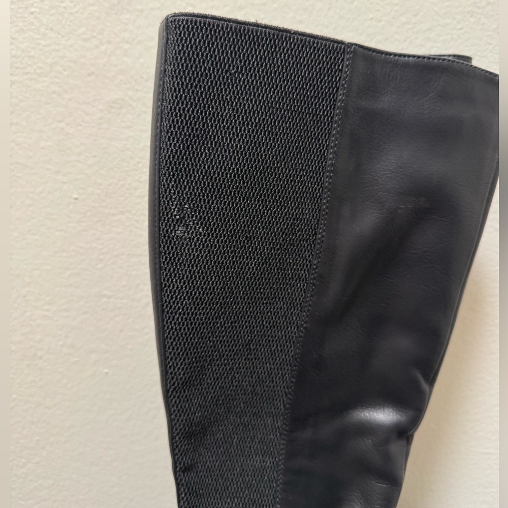 Naturalizer Black Wedge Boots - Picture 6 of 8